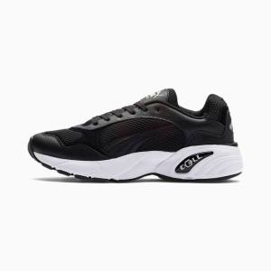 Puma CELL Viper Leather Men's Sneakers Black / White / Silver | PM480REI