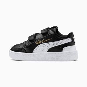 Puma Ralph Sampson Lo V Girls' Sneakers Black / White | PM713JME